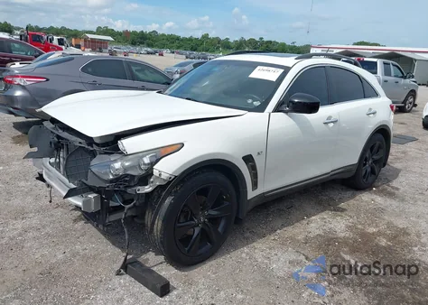 2016 Infiniti Qx70 from USA, damaged, VIN JN8CS1MUXGM670964